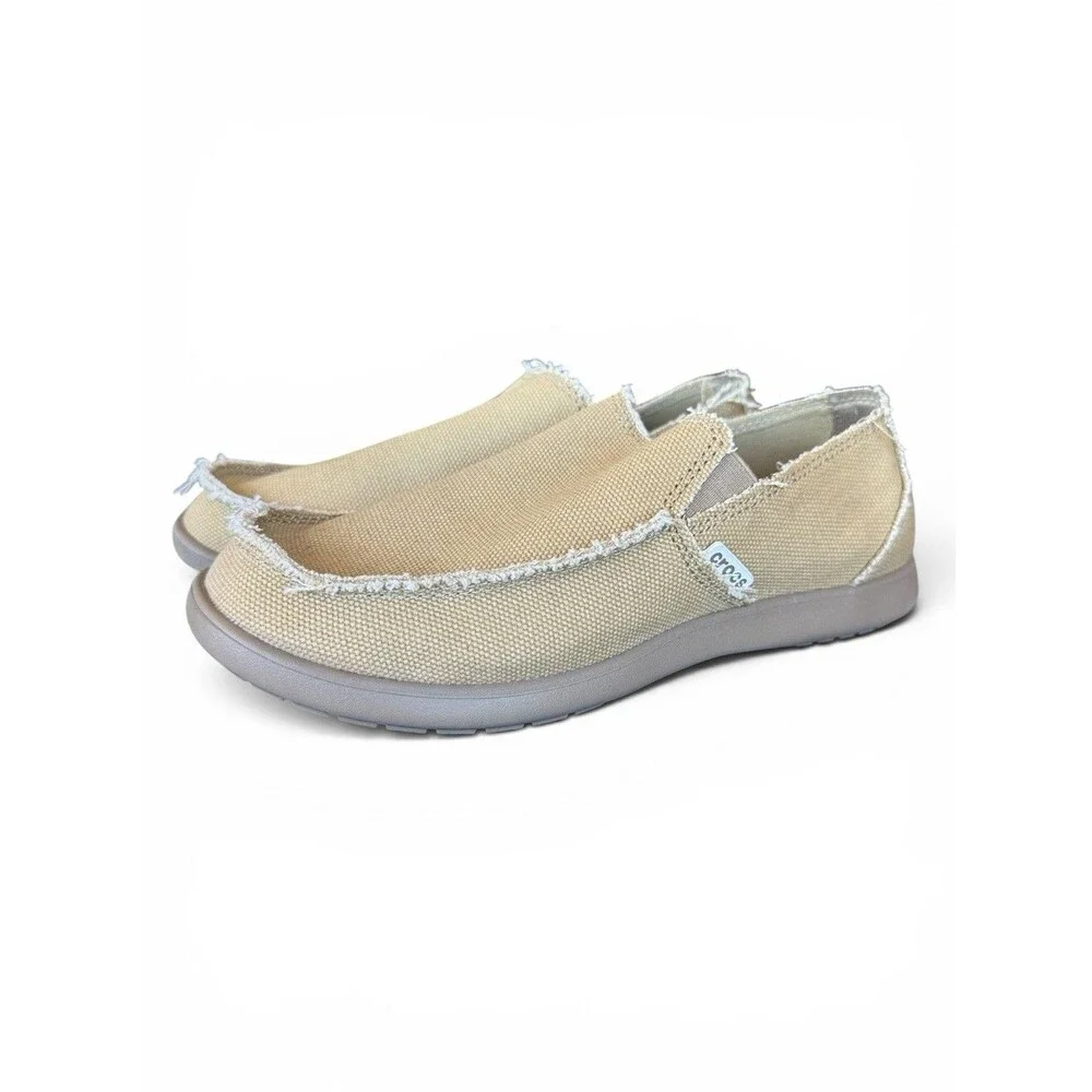 New Men’s 7 Santa Cruz crocs Loafers Slip On Canvas Loafers, Slip On Shoes